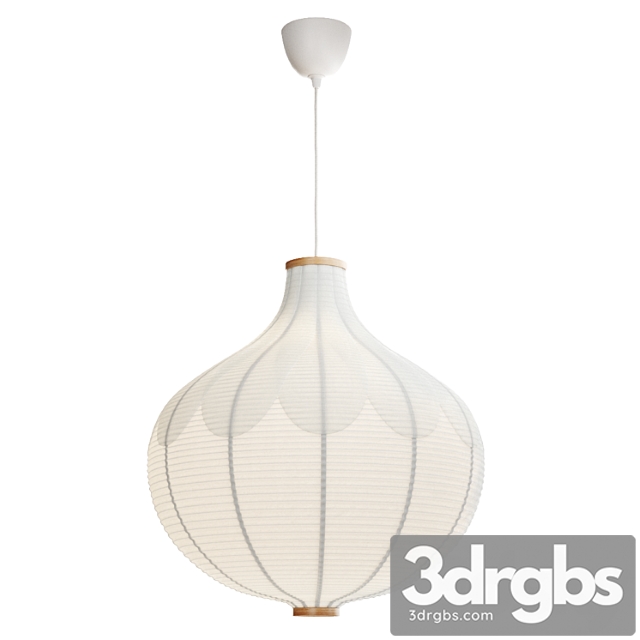 Ikea risbyn , pendant lamp shade, onion shape, 57 cm - thumbnail 1