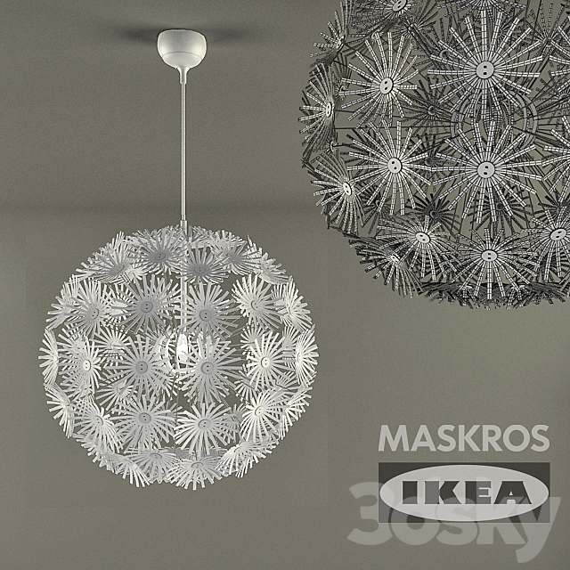 IKEA_ MASKROS 3ds Max - thumbnail 1