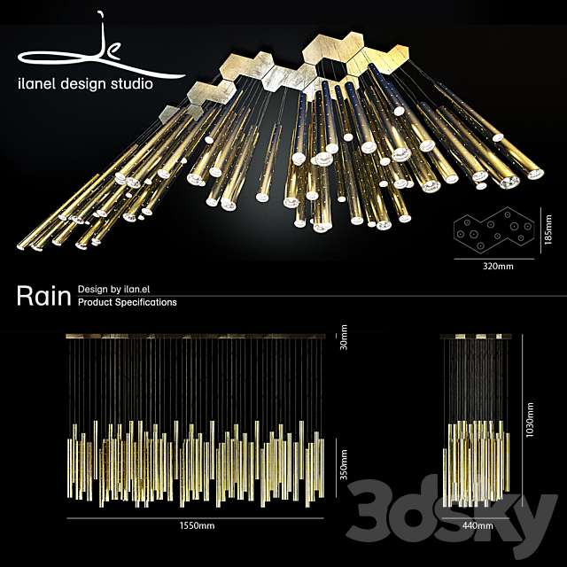 IlLANEL DS – Rain 3DSMax File - thumbnail 1