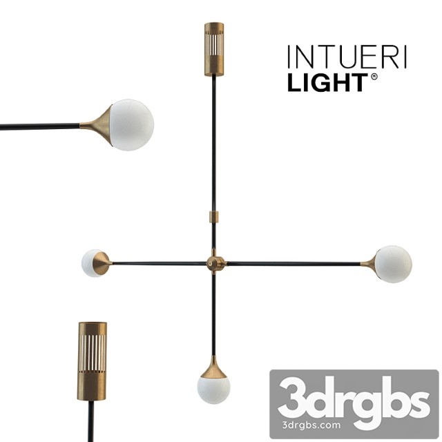 Intueri light si-3 chandelier 3dsmax Download - thumbnail 1