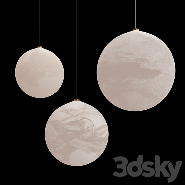 IQ2209 Planets by Alan Mizrahi 3DS Max Model - thumbnail 3