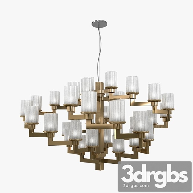 Italamp artu chandelier 3dsmax Download - thumbnail 1