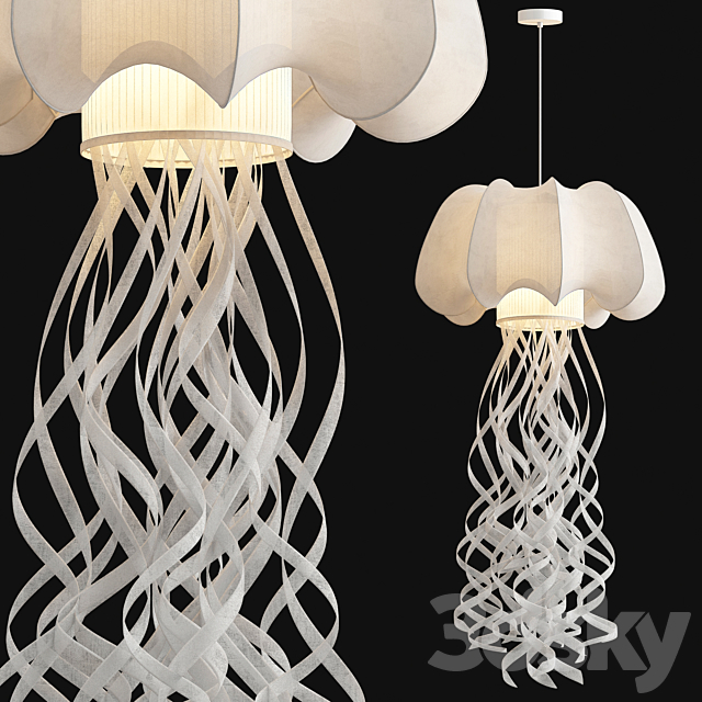 Jellyfish Pendant Light 3DSMax File - thumbnail 1