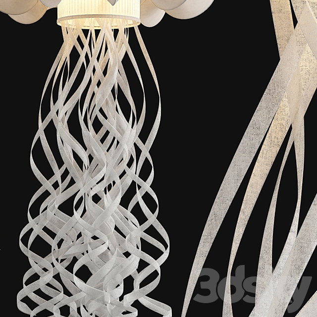 Jellyfish Pendant Light 3DSMax File - thumbnail 4