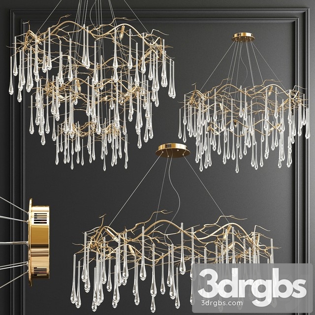 John Richard Chandelier 3 Type 3dsmax Download - thumbnail 1