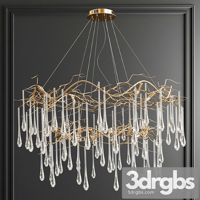 John richard double tear chandelier - thumbnail 1