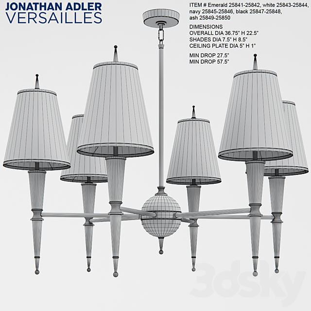 Jonathan Adler – Versailles 3DSMax File - thumbnail 5