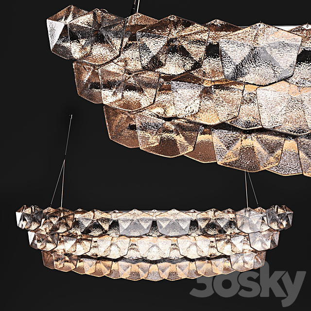 Jules chandelier by John Pomp 3DSMax File - thumbnail 1