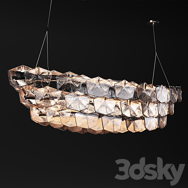 Jules chandelier by John Pomp 3DSMax File - thumbnail 2