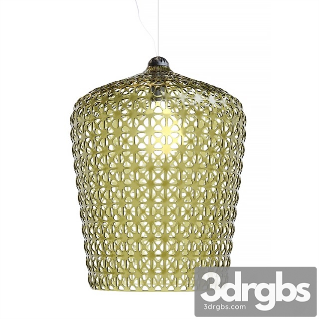 Kabuki pendant lamp by kartell 3dsmax Download - thumbnail 1