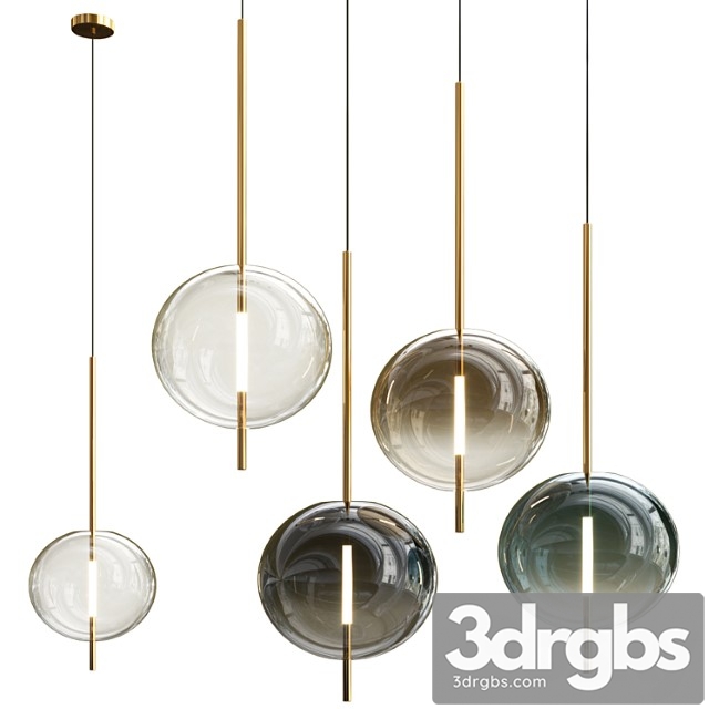 Kandinsky Pendant Lamp BY Broberg 3dsmax Download - thumbnail 1