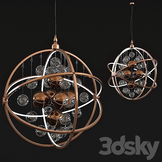 Kare lamp universal 3DSMax File - thumbnail 1