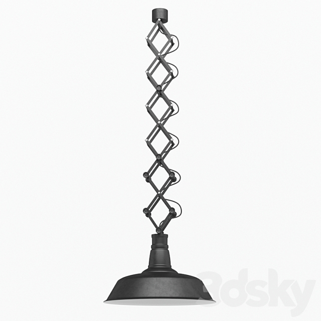 Kare Pendant Lamp Infinity 3DSMax File - thumbnail 2