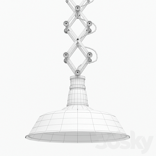 Kare Pendant Lamp Infinity 3DSMax File - thumbnail 3