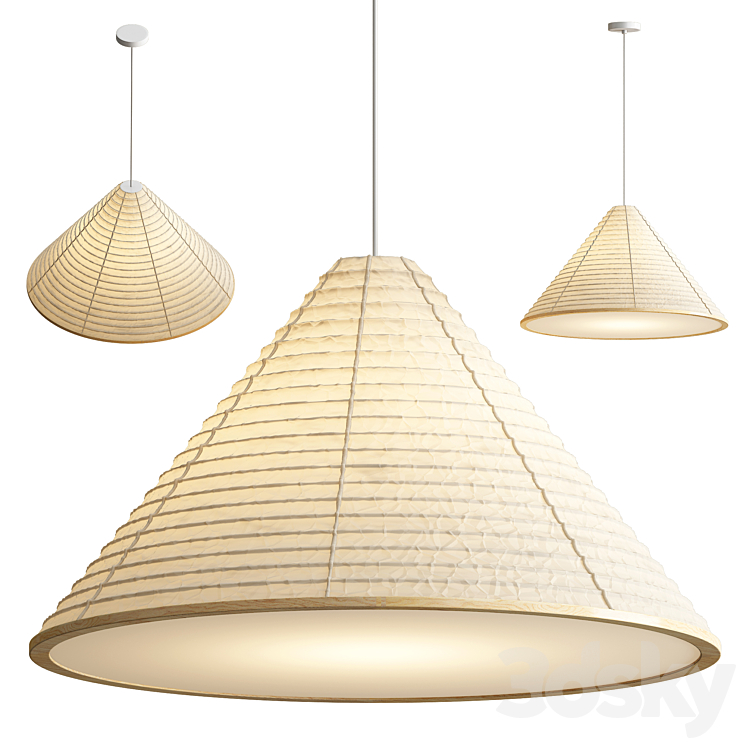 Karimoku Case Pendant light 3DS Max Model - thumbnail 1