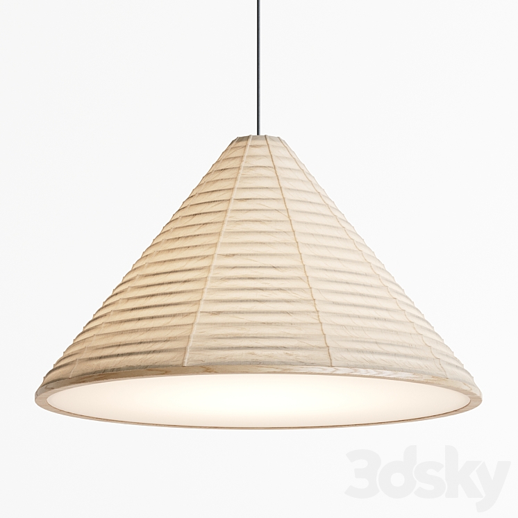 Karimoku Pendant Light 3DS Max Model - thumbnail 1