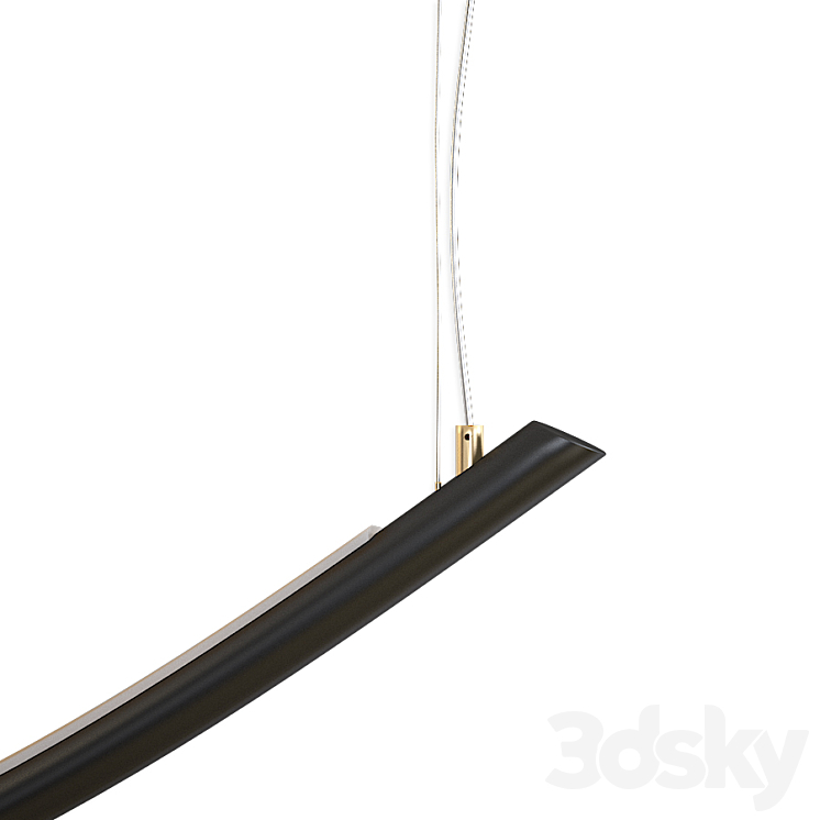 Katana Ceiling Lamp 3DS Max Model - thumbnail 2