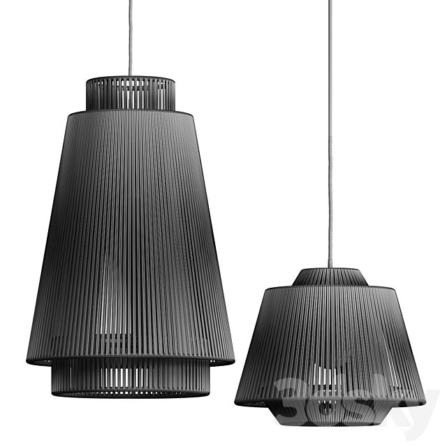 Kave Home Yuvia Pendant Lamps 3DS Max Model - thumbnail 5