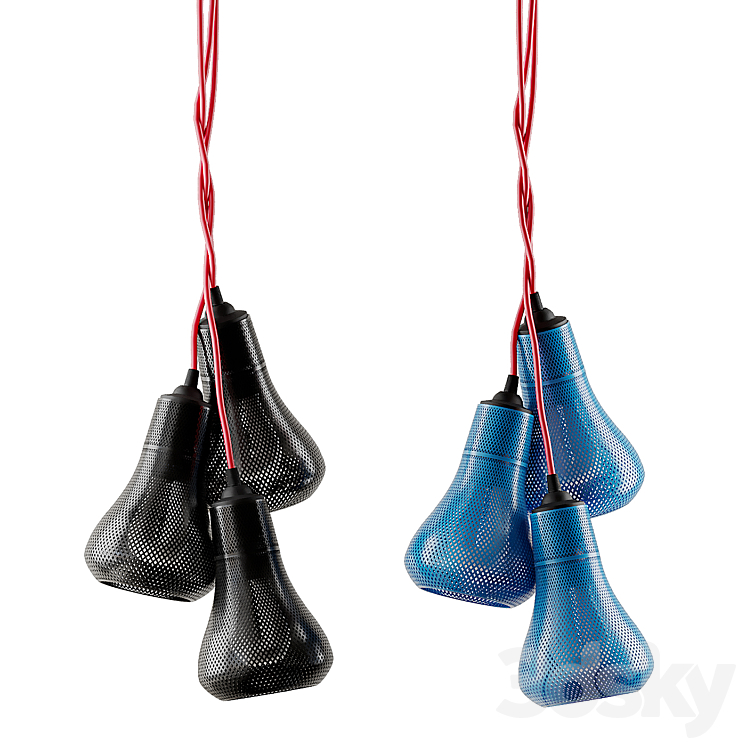 KAYANS Pendants by Plumen Chandelier 3DS Max Model - thumbnail 1