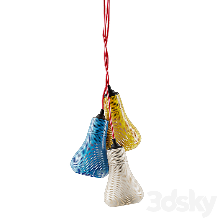 KAYANS Pendants by Plumen Chandelier 3DS Max Model - thumbnail 2