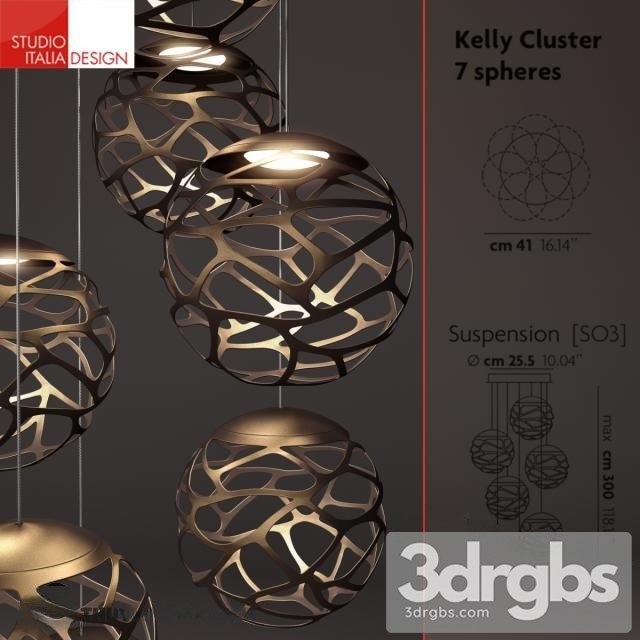 Kelly Cluster 3dsmax Download - thumbnail 1