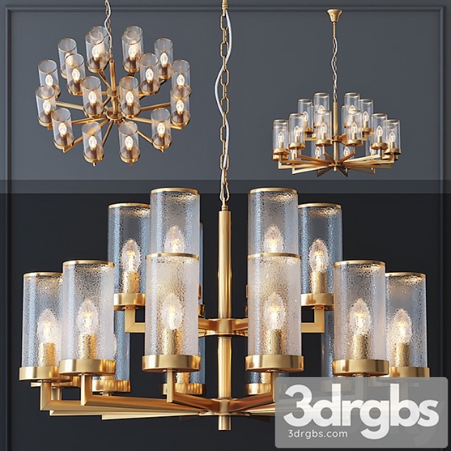 Kelly wearstler liaison two-tier chandelier 18 - thumbnail 1