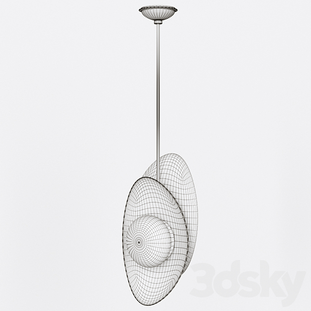 Kelly Wearstler – NOUVEL SMALL PENDANT 3DS Max Model - thumbnail 2