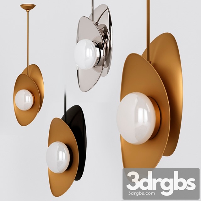 Kelly wearstler – nouvel small pendant 3dsmax Download - thumbnail 1