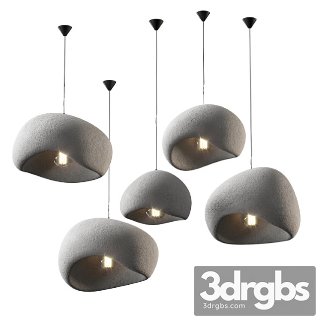 Khmara Lamp Set 5 Materials 3dsmax Download - thumbnail 1