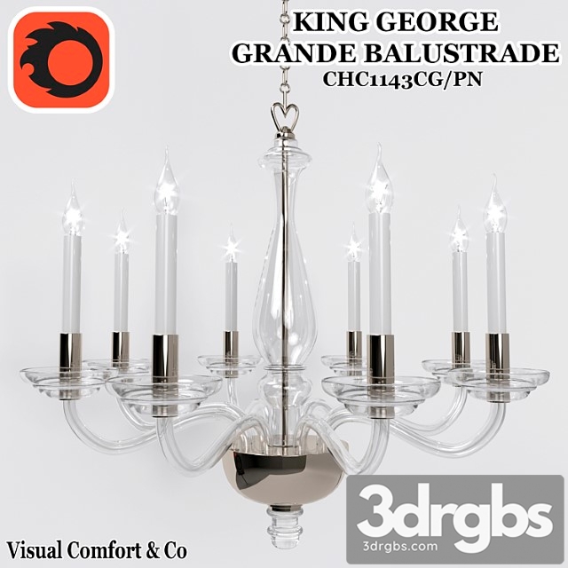 King george grande balustrade 3dsmax Download - thumbnail 1