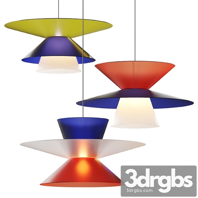 Lady Galala Pendant Lamps 3dsmax Download - thumbnail 1