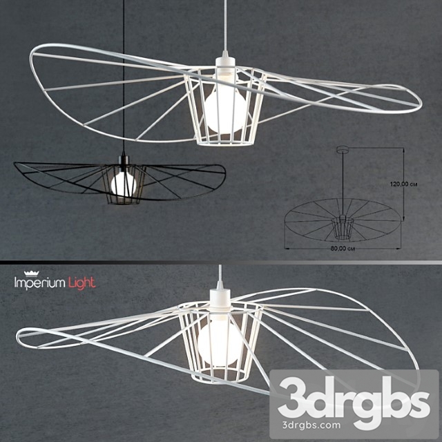 Lady Pendant Lamp 3dsmax Download - thumbnail 1