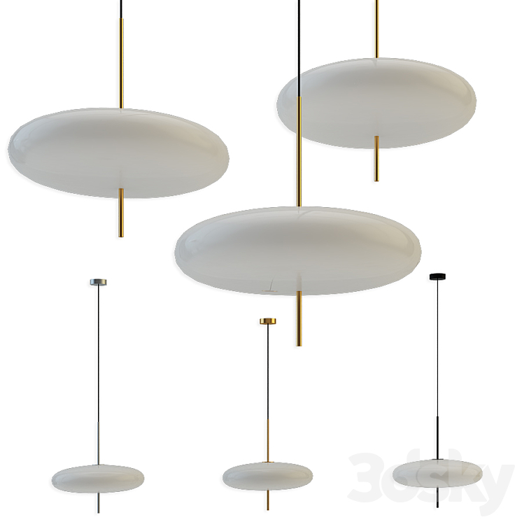 Lakin Pendant Lamp Lampatron 3DS Max Model - thumbnail 1