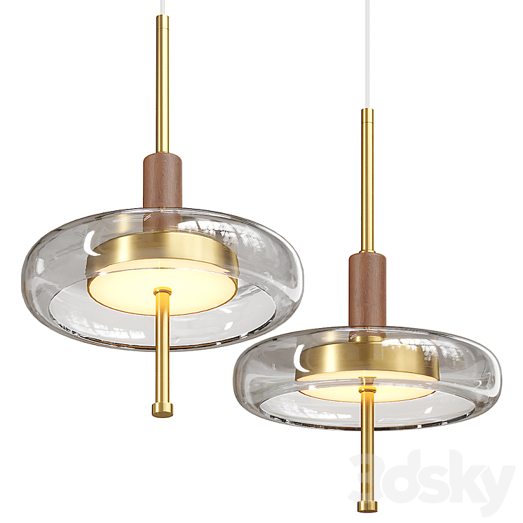 Lamaptron MICO pendant light 3DS Max Model - thumbnail 1