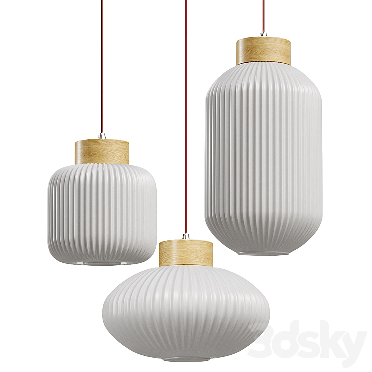 Lamaptron TOLLE pendant light 3DS Max Model - thumbnail 1