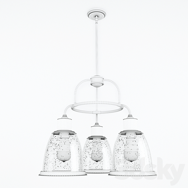 Lamp 3 – LIGHT CHANDELIER (THE HOBSON COLLECTION) 3DS Max Model - thumbnail 2