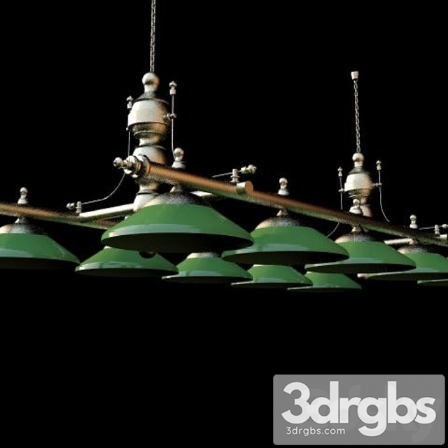 Lamp For Billiards 3dsmax Download - thumbnail 1