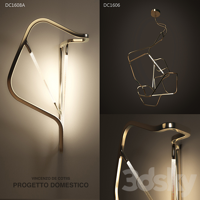 Lamp kit progettodomestico 3DS Max Model - thumbnail 2