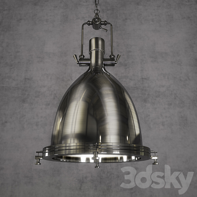 LAMP LOFT STEAMPUNK SPOTLIGHT 3DSMax File - thumbnail 1