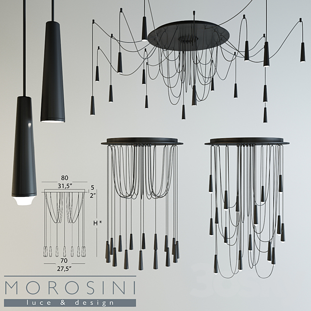 Lamp Morosini Santral LA16 3DSMax File - thumbnail 1