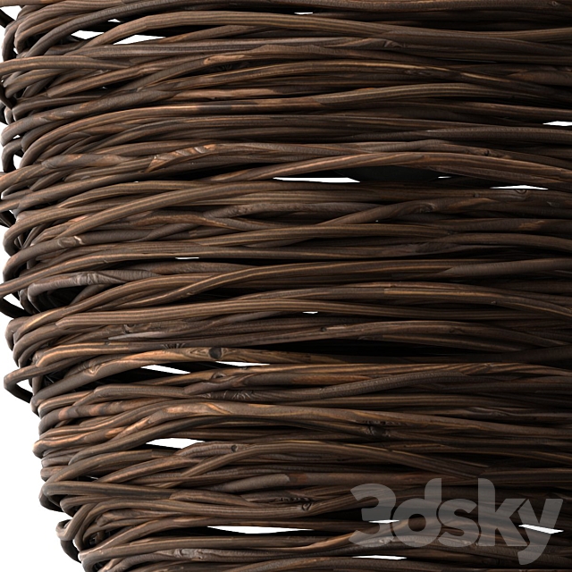 Lamp wicker n21 3DSMax File - thumbnail 2