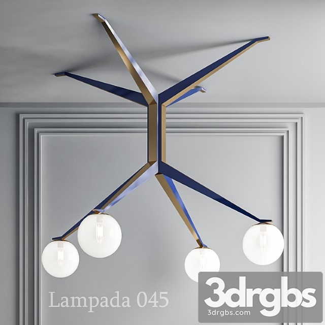 Lampada 045 dimoremilano progetto 3dsmax Download - thumbnail 1