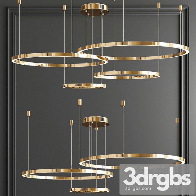 Lampatron Cruise Ring Chandelier 3dsmax Download - thumbnail 1