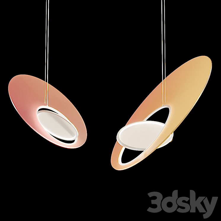 Lampatron Marketa pendant lamp 3DS Max Model - thumbnail 2