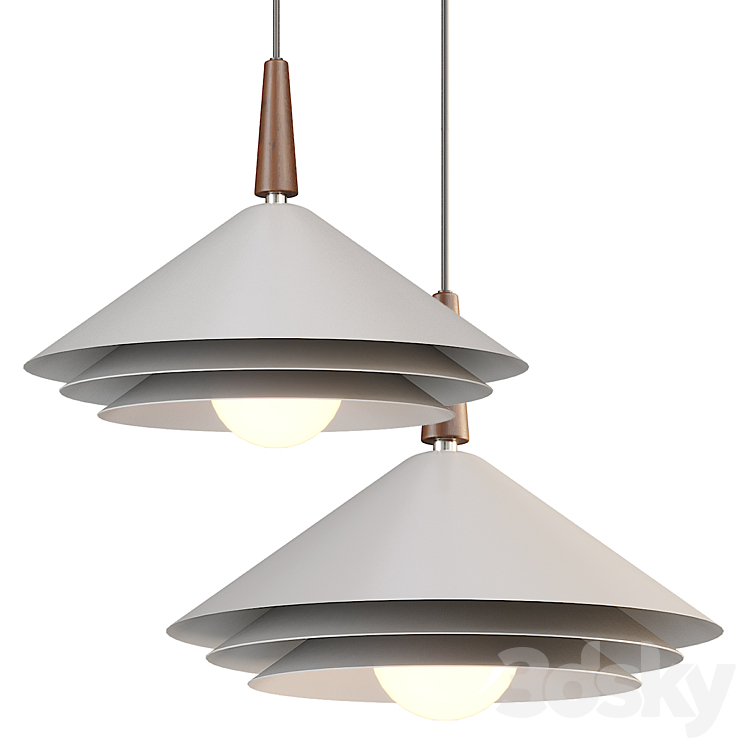 Lampatron MENTOR pendant light 3DS Max Model - thumbnail 1