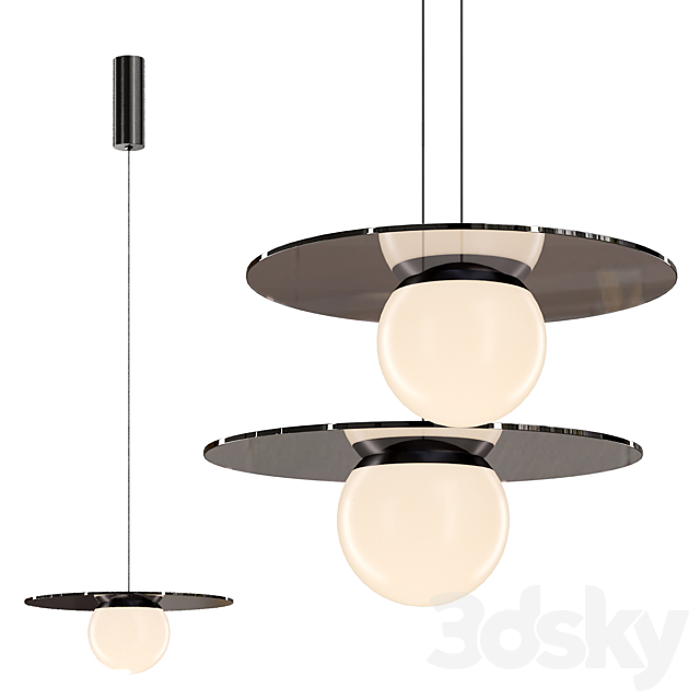 Lampatron MOLTE pendant light 3ds Max - thumbnail 1