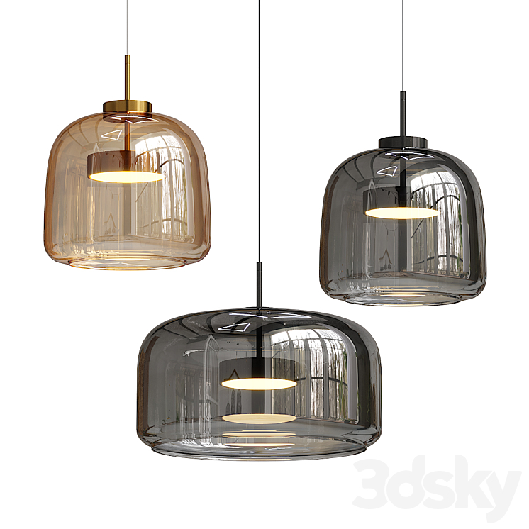 Lampatron NALLE pendant light 3DS Max Model - thumbnail 2