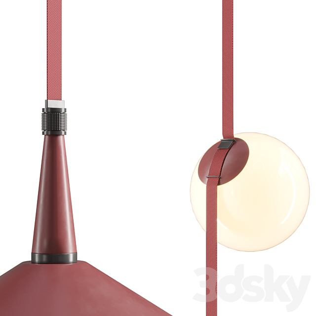 Lampatron NUTTA ONE pendant light 3DSMax File - thumbnail 3