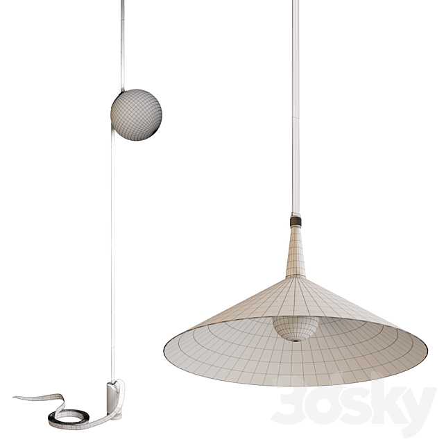 Lampatron NUTTA ONE pendant light 3DSMax File - thumbnail 5