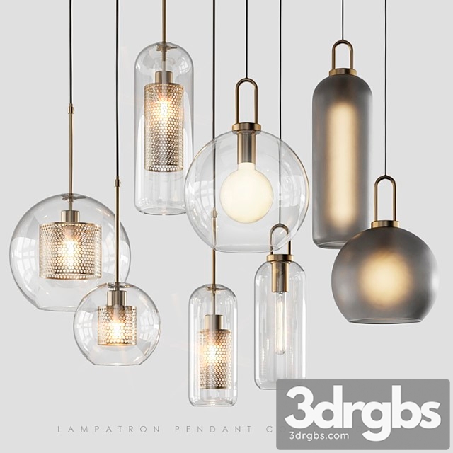 Lampatron pendant collection 1 3dsmax Download - thumbnail 1